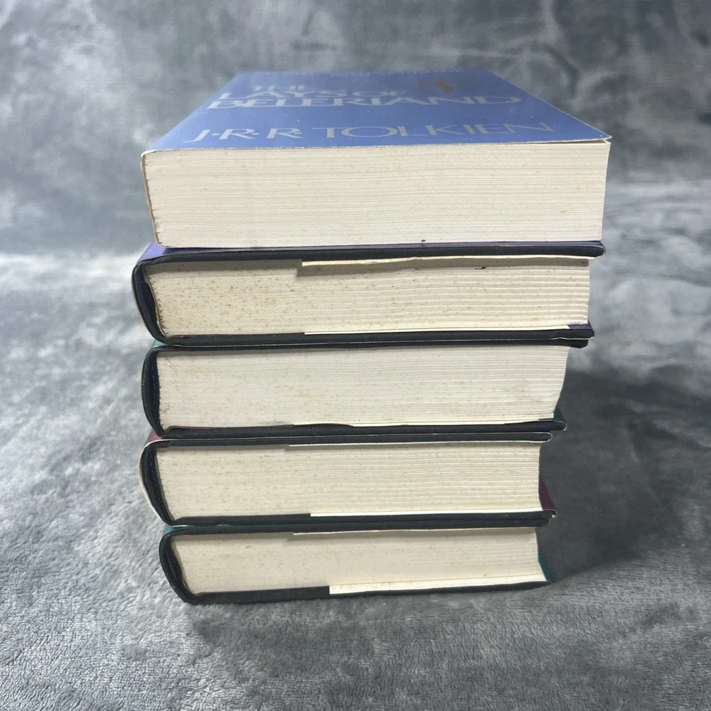 J. R. R. Tolkien The Lost Road Middle-Earth Lost Tales Book Lot of 5‎ HC/PB DJ